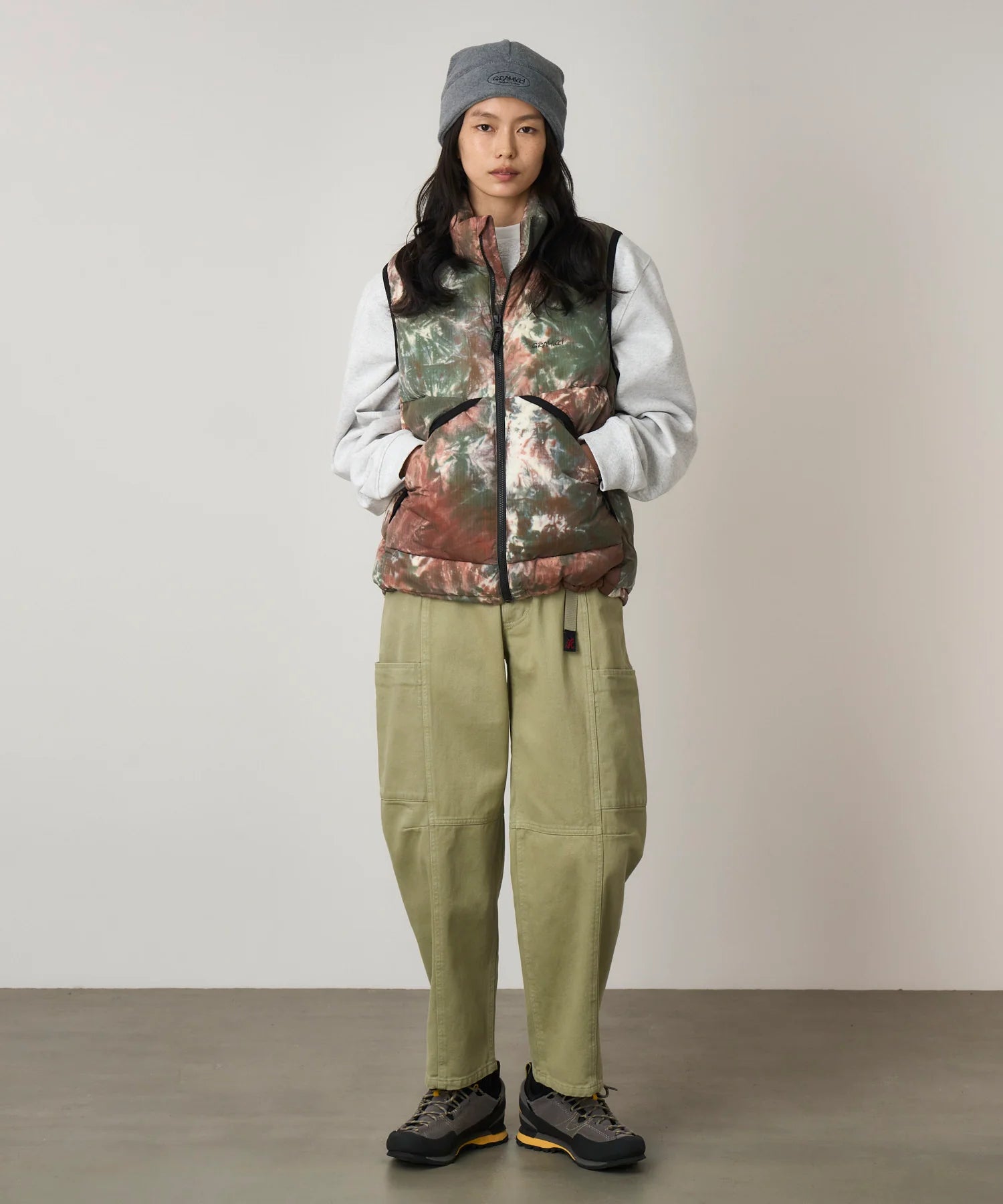 Gramicci Down Fill Puffer Vest / TIE DYE