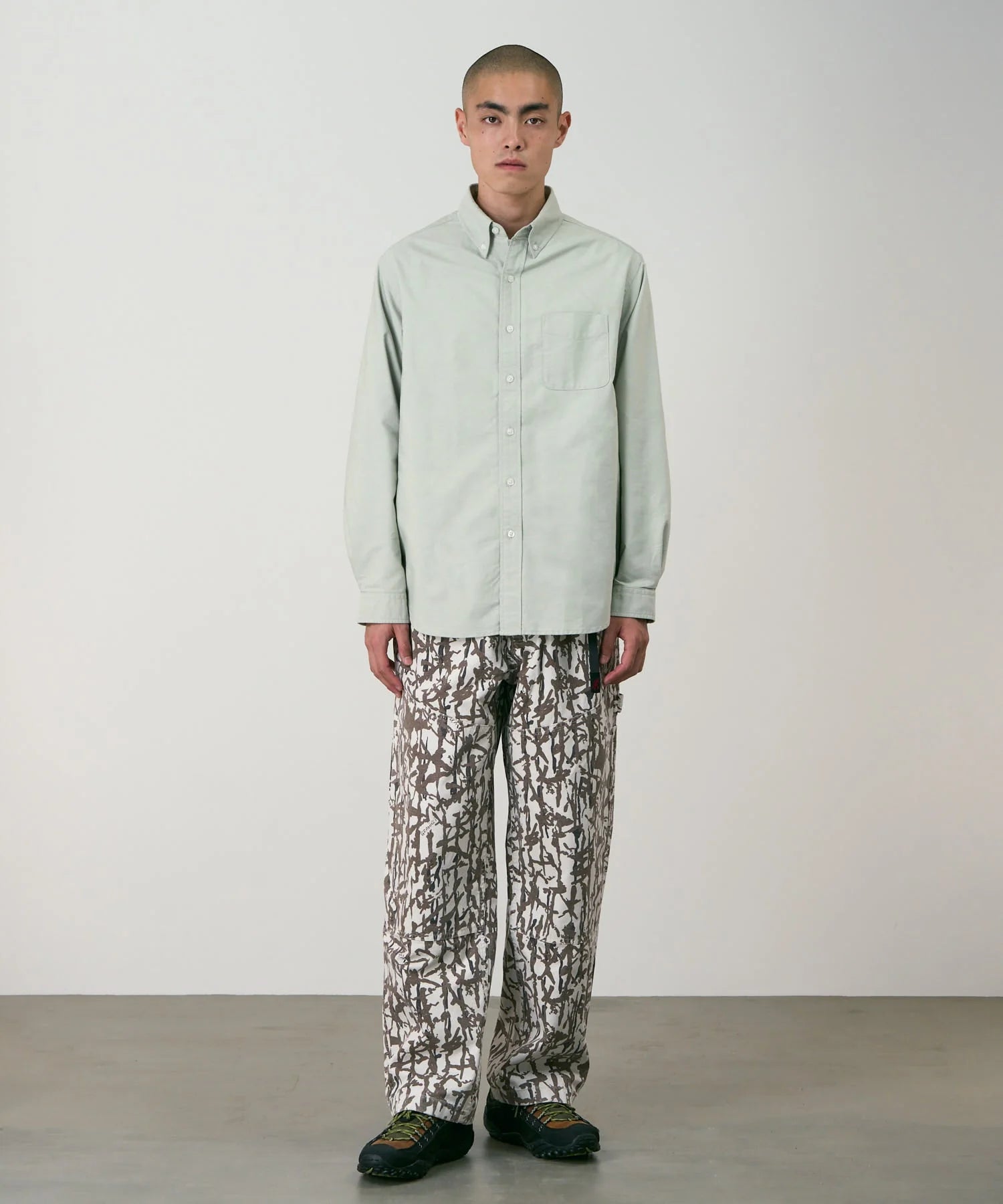 Gramicci Classic Oxford Coolmax Shirt / lime