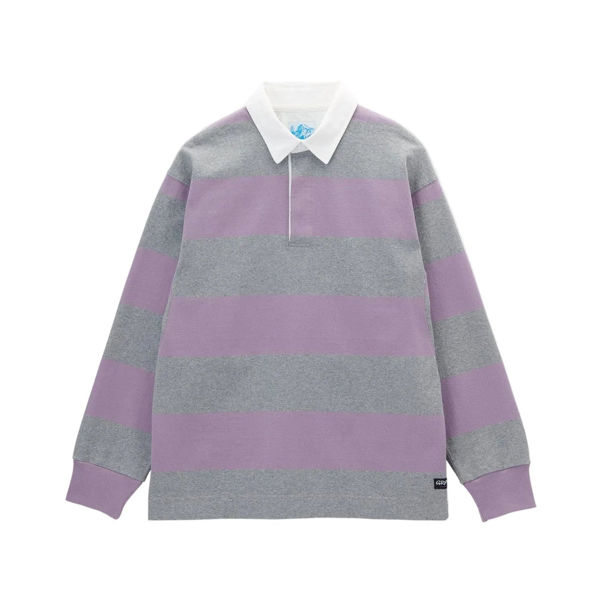Gramicci Langdon Rugby Shirt / heather- purple