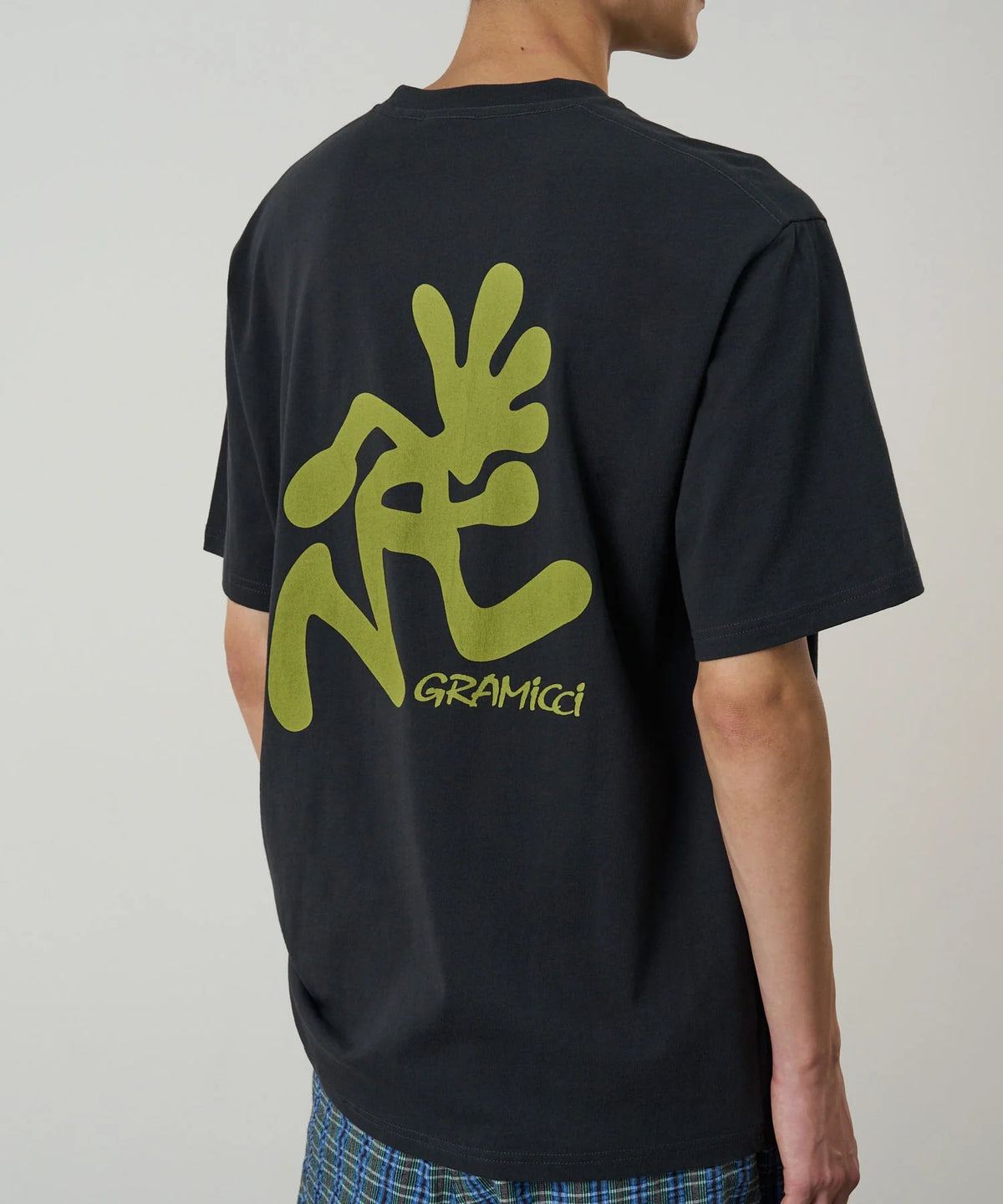Gramicci Running Man Tee  / vintage black