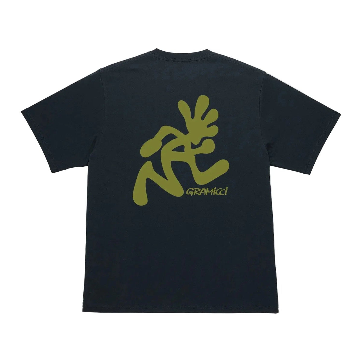 Gramicci Running Man Tee  / vintage black