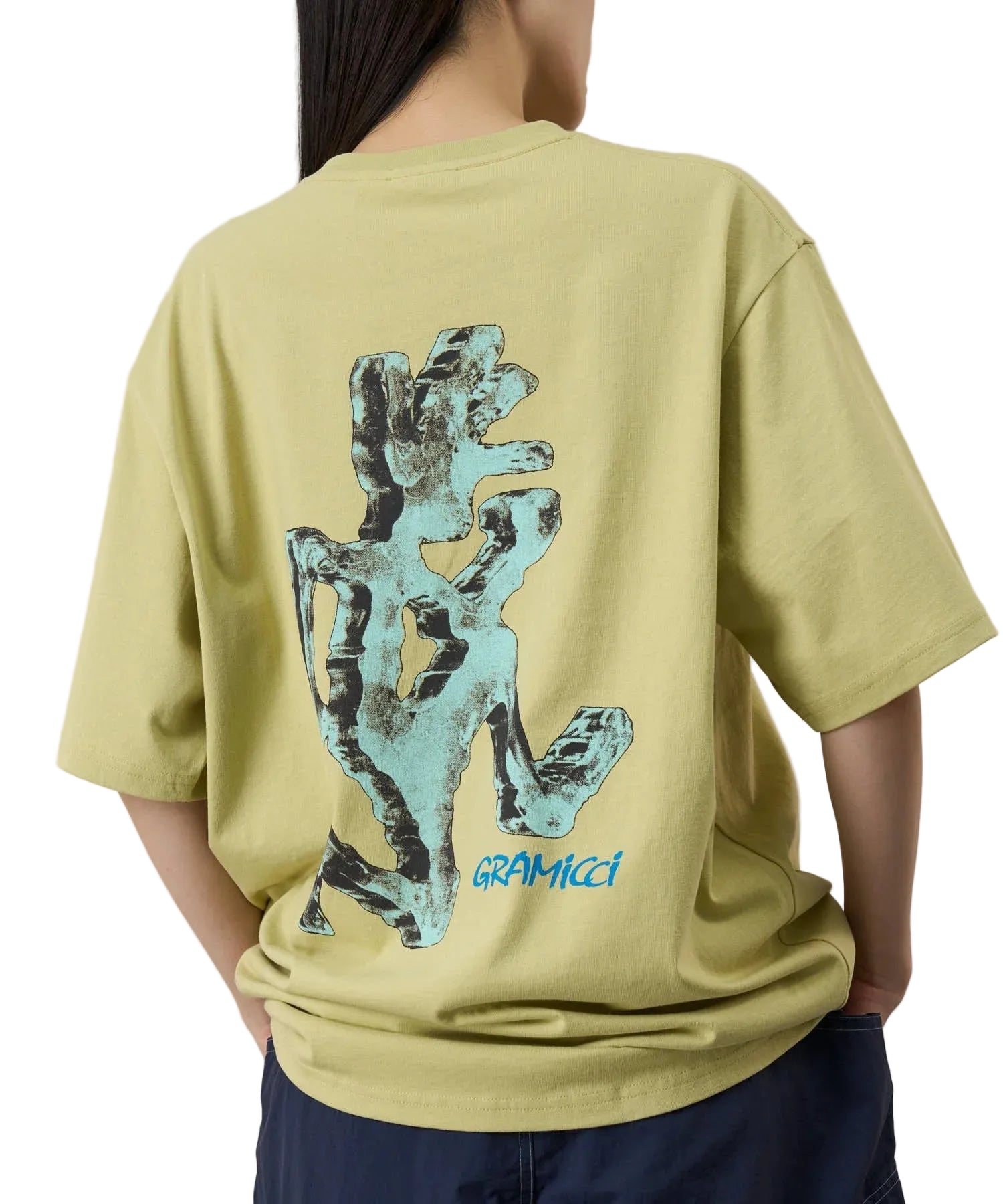 Gramicci Ice Sculpture Tee / limer