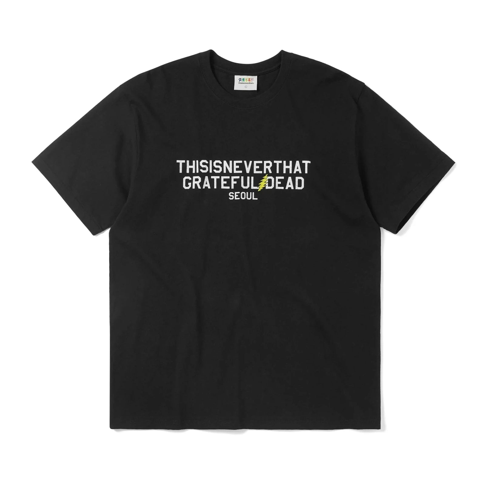 GD Seoul Tour Tee BLACK / THISISNEVERTHAT X GRATEFUL DEAD