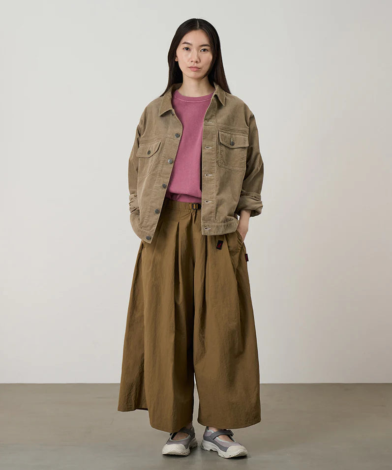 NYLON FLARE PANT / gramicci / coyote