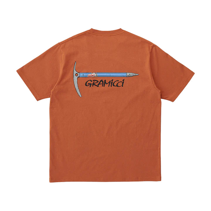 Ice Axe Tee / GRAMICCI / BURNT ORANGE