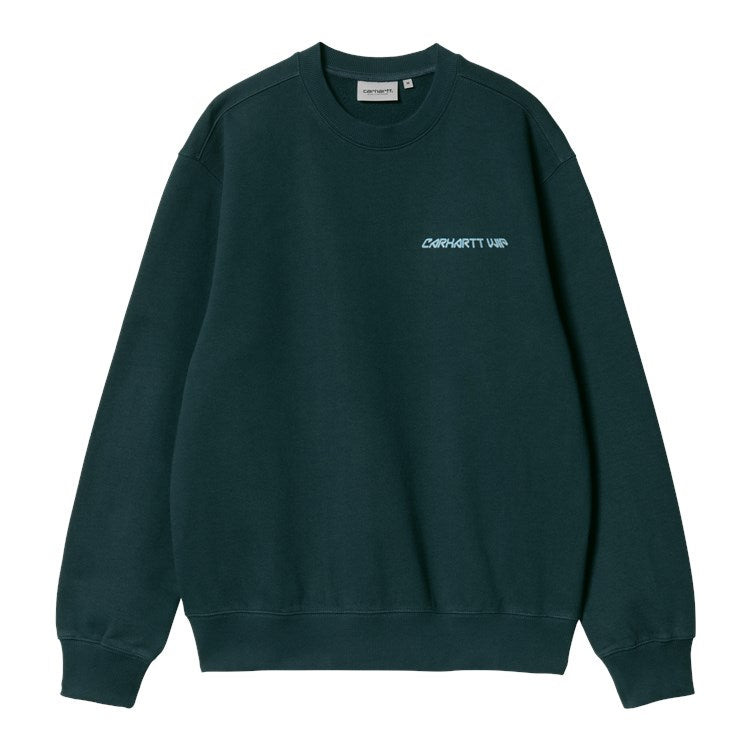 Greatest Flicks Sweat / CARHARTT WIP / DEEP LAGOON