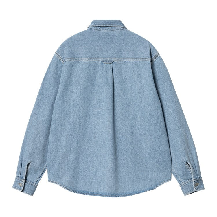 Harvey Shirt Jac / carhartt wip/ blue stone bleached