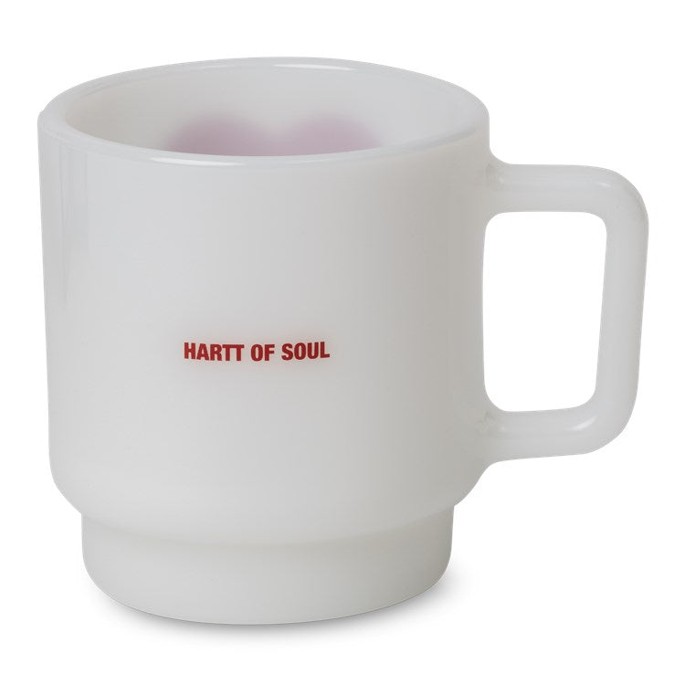 Heart Glass Mug / carhartt wip / white