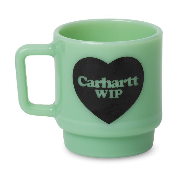 Heart Glass Mug / carhartt wip / jade