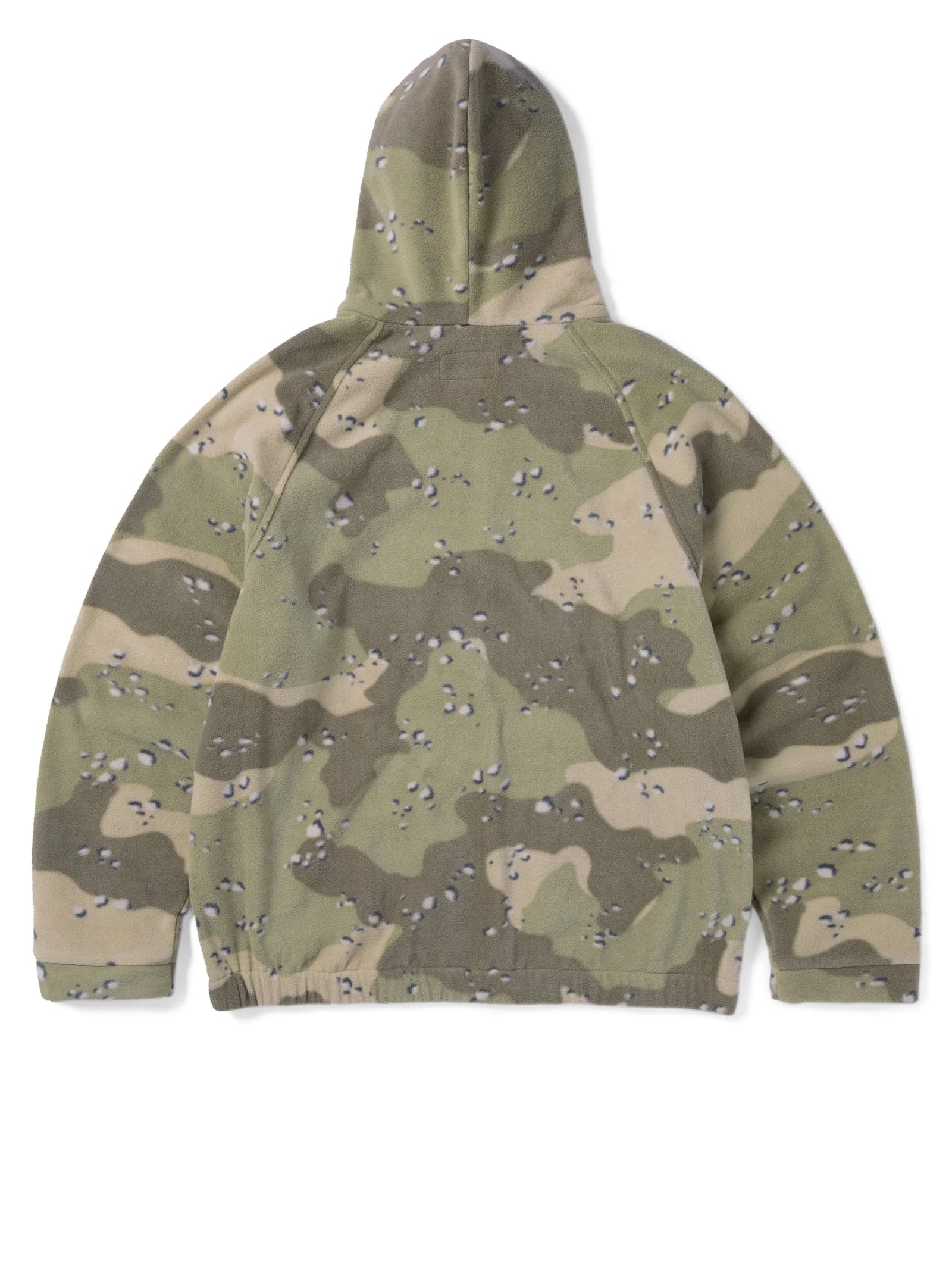 Hooded Fleece Half Zip Pullover Camo / THIS IS NEVER THAT