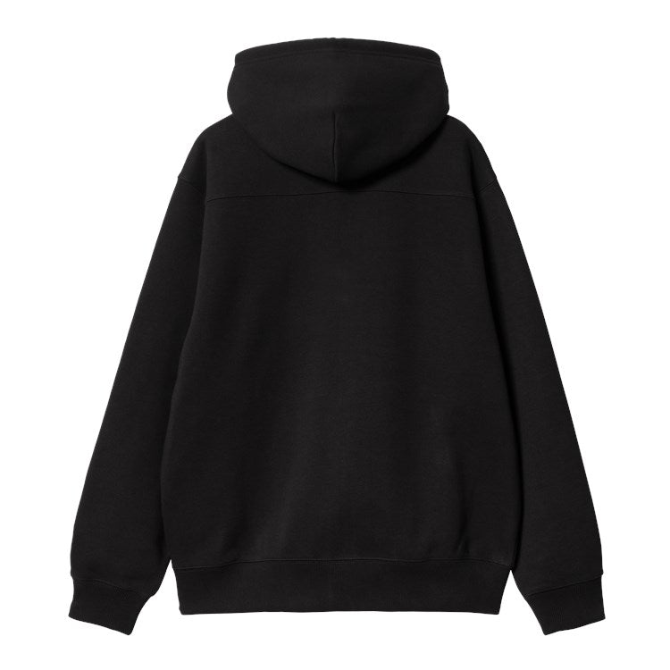 Hooded Eldon Sweat Jacket / carhartt wip / black