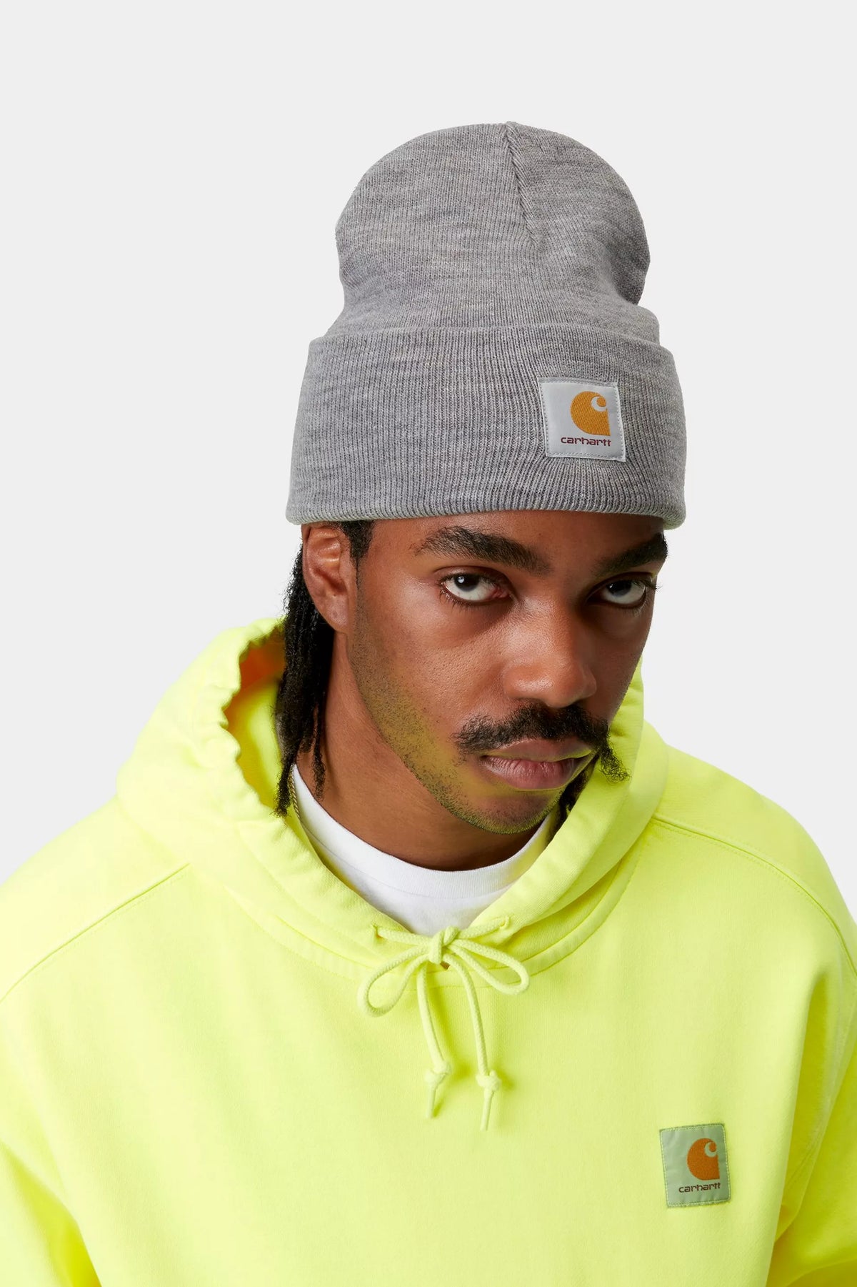 Acrylic Watch Hat / carhartt wip / grey heather