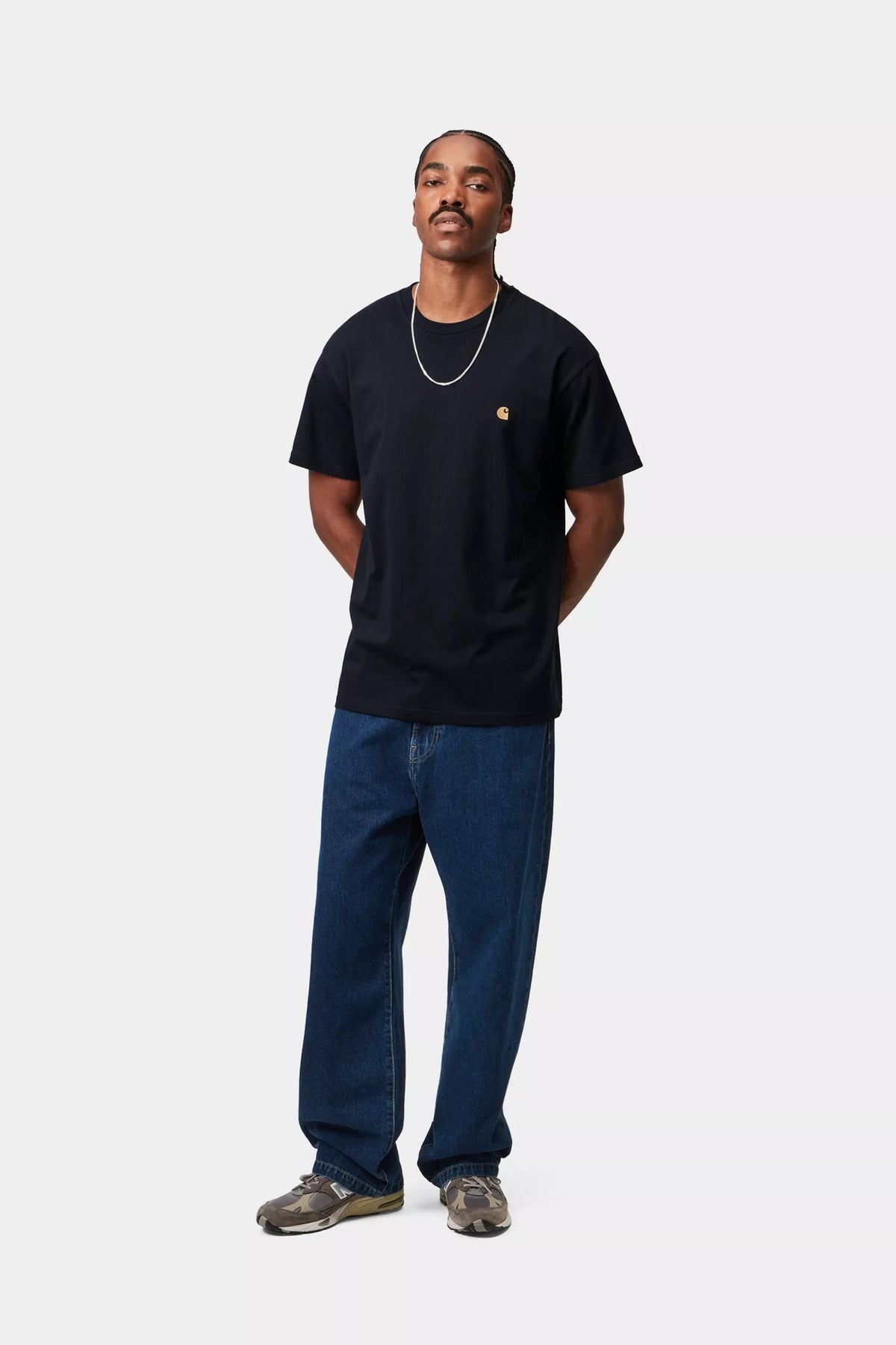 S/S Chase T-Shirt / carhartt wip / dark navy