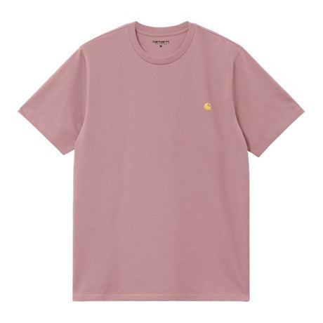 S/S CHASE T-SHIRT / CARHARTT WIP / GLASSY PINK