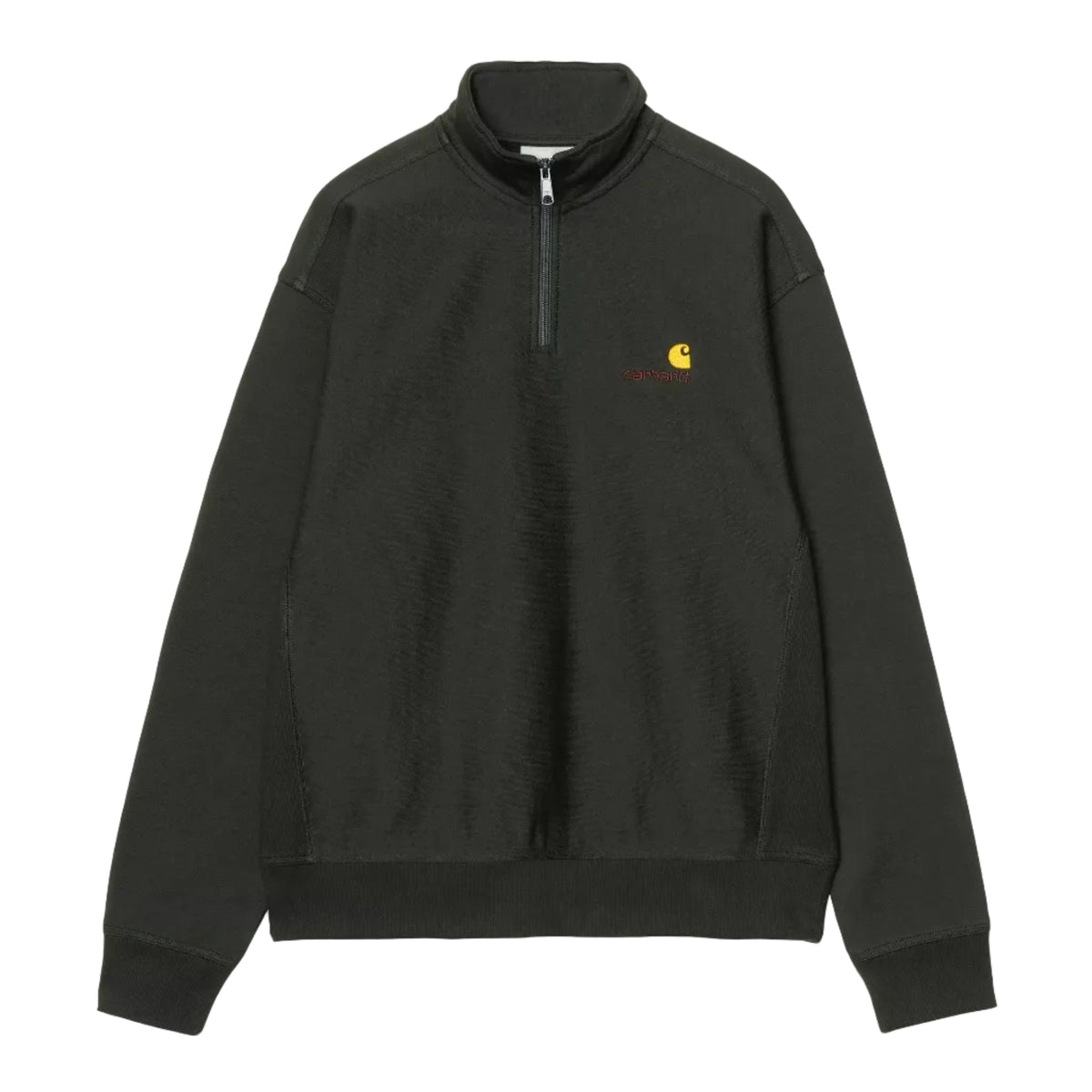 Half Zip American Script Sweatshirt/ carhartt wip / raven