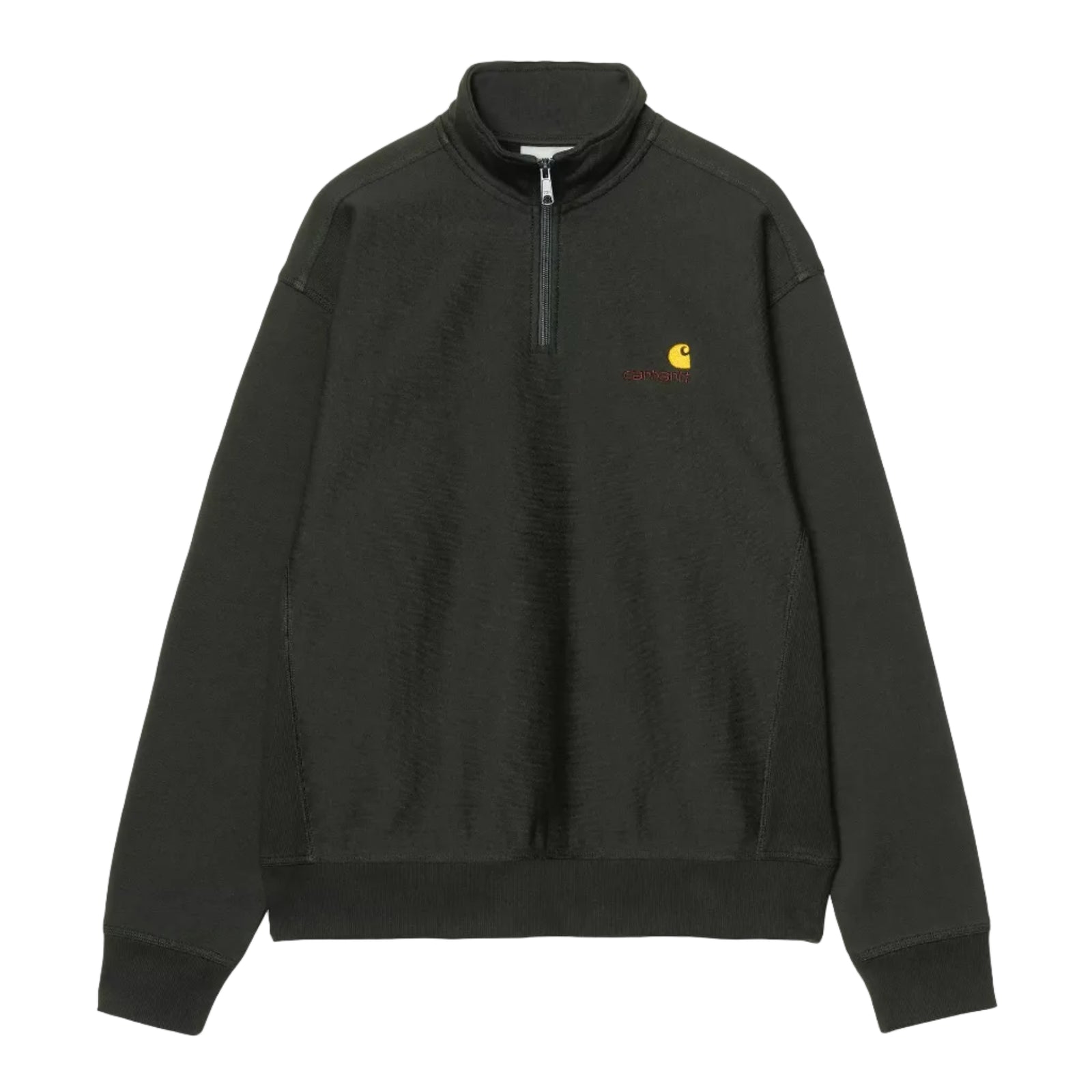 Half Zip American Script Sweatshirt/ carhartt wip / raven