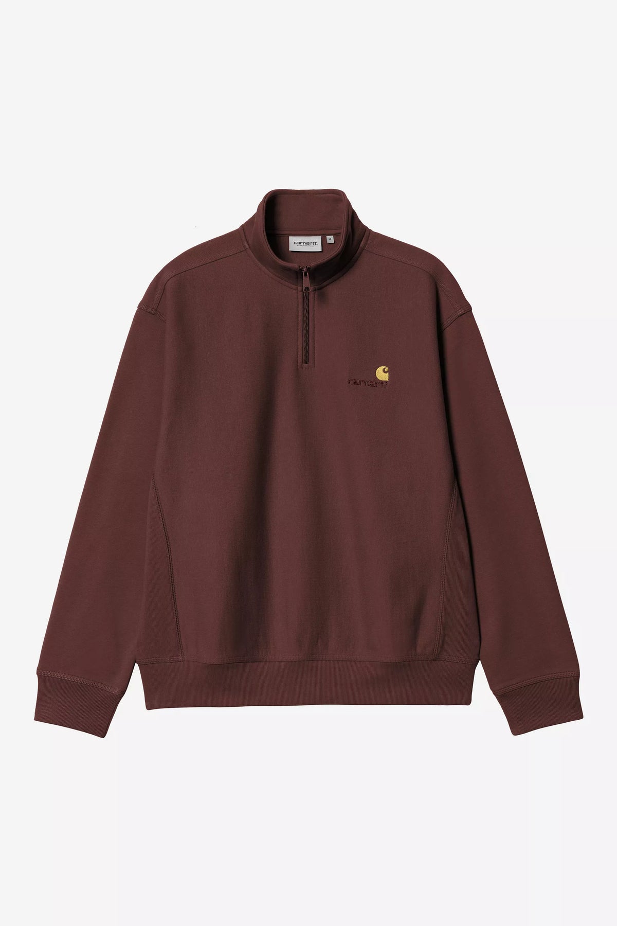 Half Zip American Script Sweatshirt / carhartt wip / Amarone