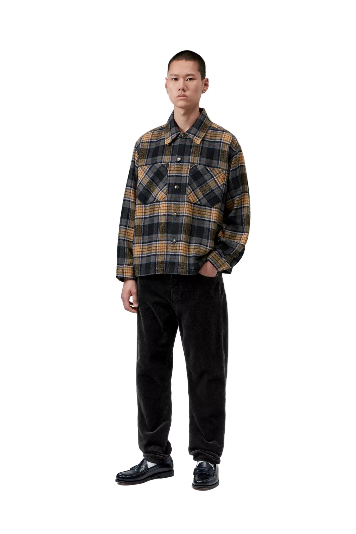 Newel Pant Coventry Corduroy / carhartt wip / black rinsed
