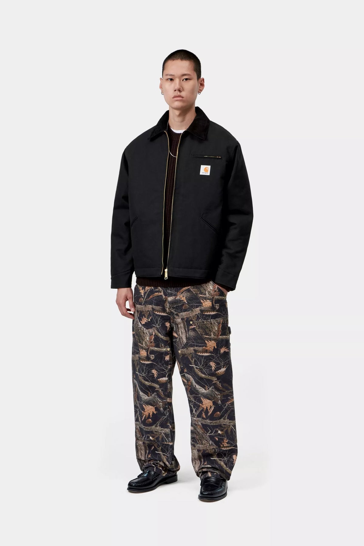 OG Detroit Jacket / carhartt wip / Black rigid