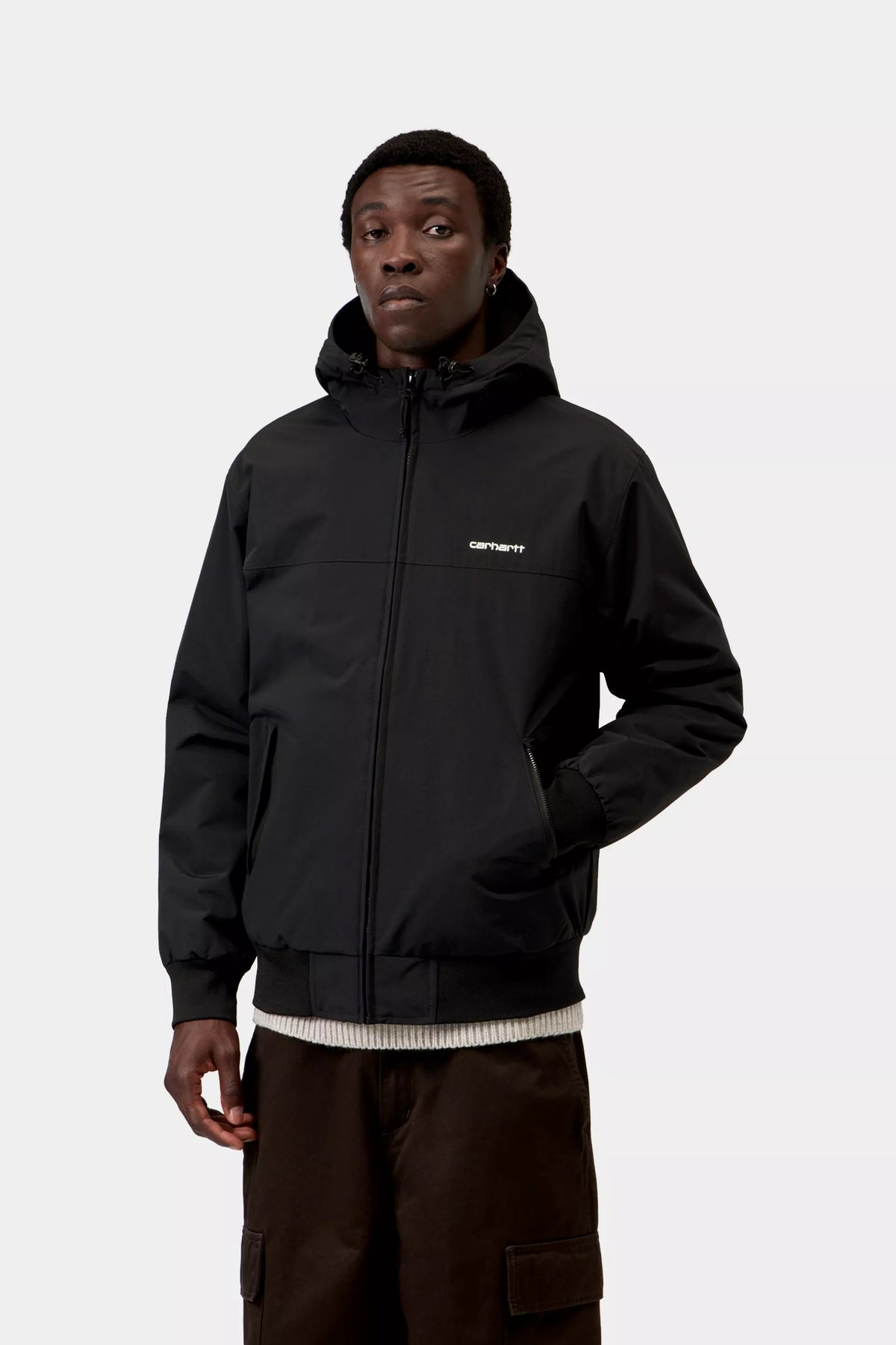 Hooded Sail Jacket / carhartt wip / black