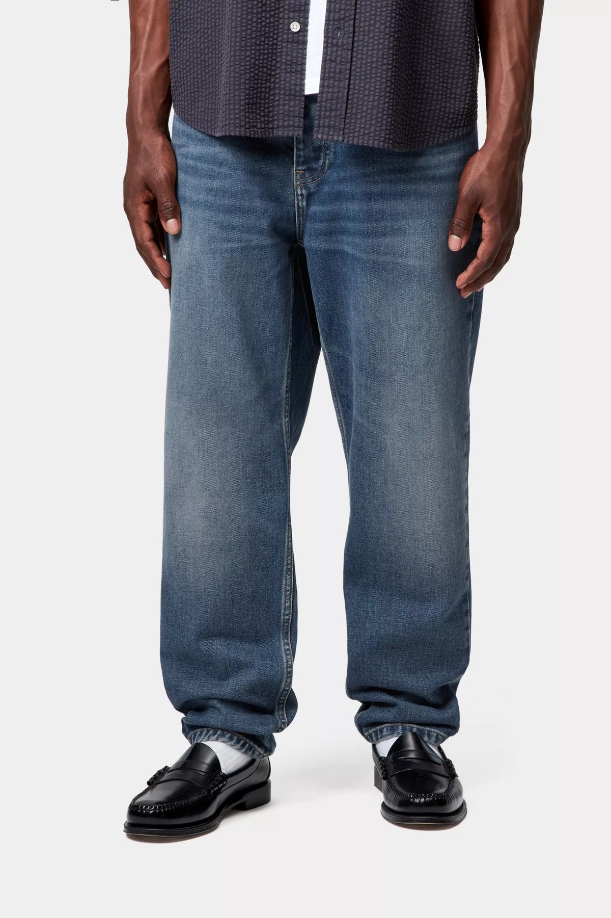 Newel Pant / carhartt wip /blue dark used