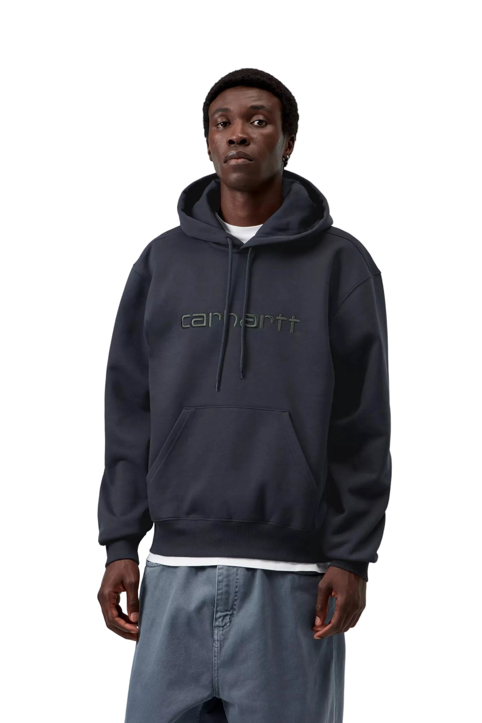 Hooded Carhartt Sweatshirt / carhartt wip / Dark Navy / Dark Scarab