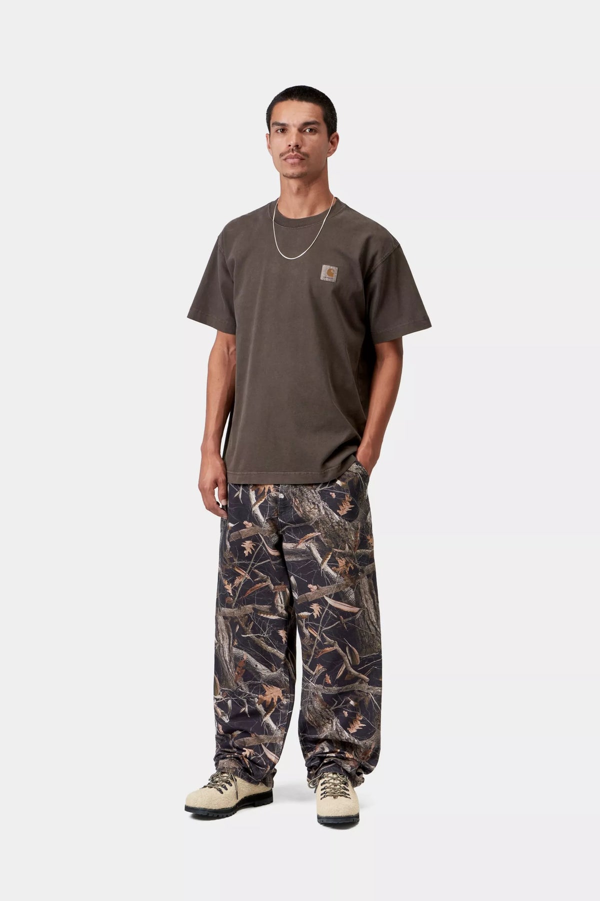 S/S Vista T-Shirt / carhartt wip / tobacco