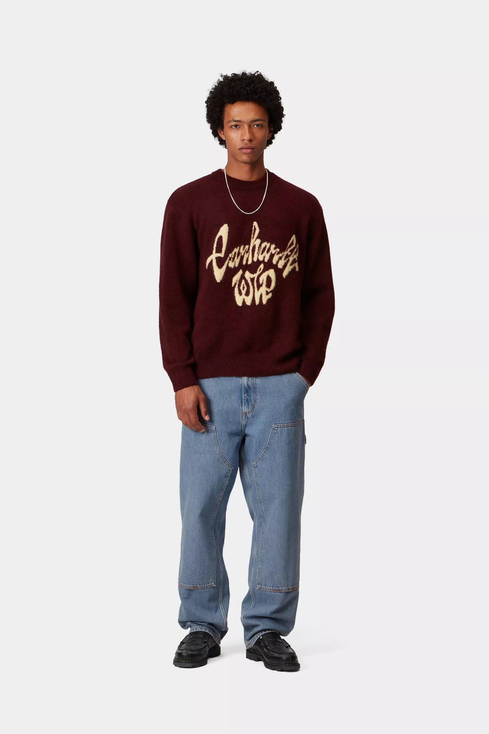 Double Knee Pant Blue stone bleaCHED / CARHARTT WIP