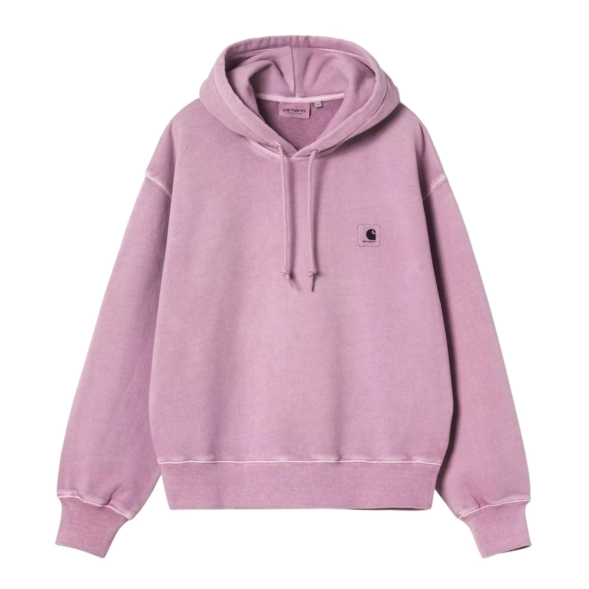W' Hooded Nelson Sweatshirt / CARHARTT WIP / Gentle Purple, Garment dyed