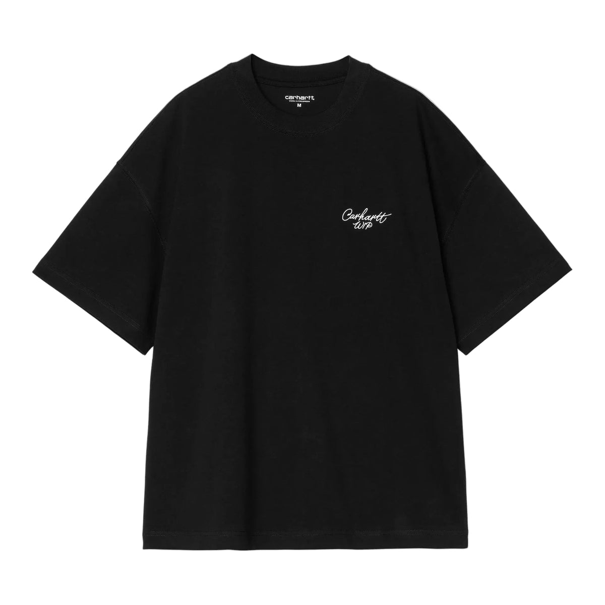 S/S Signature Script T-Shirt / carhartt wip / black