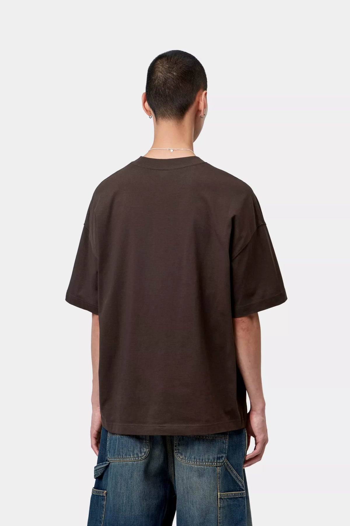S/S Signature Script T-Shirt / carhartt wip / tobacco