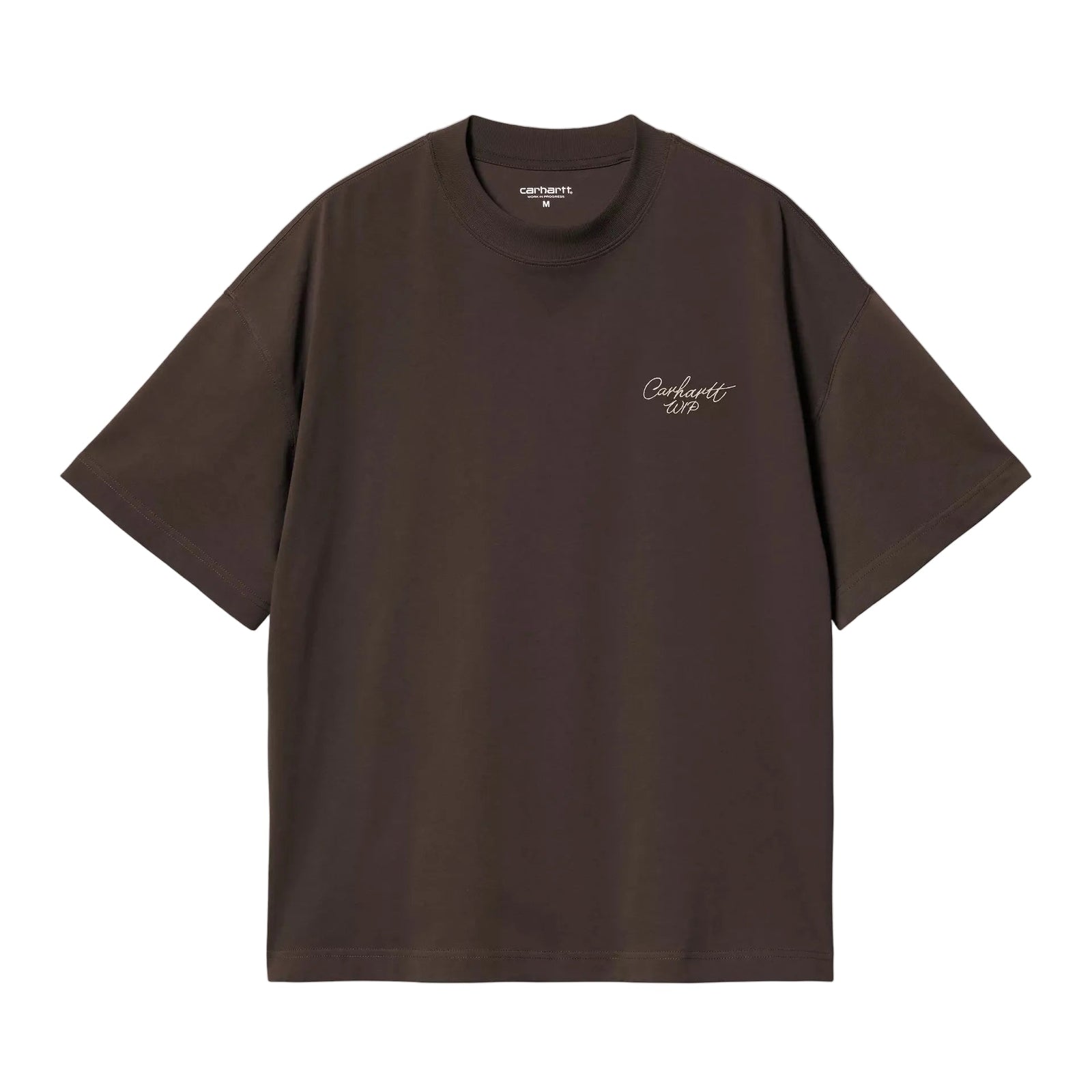 S/S Signature Script T-Shirt / carhartt wip / tobacco