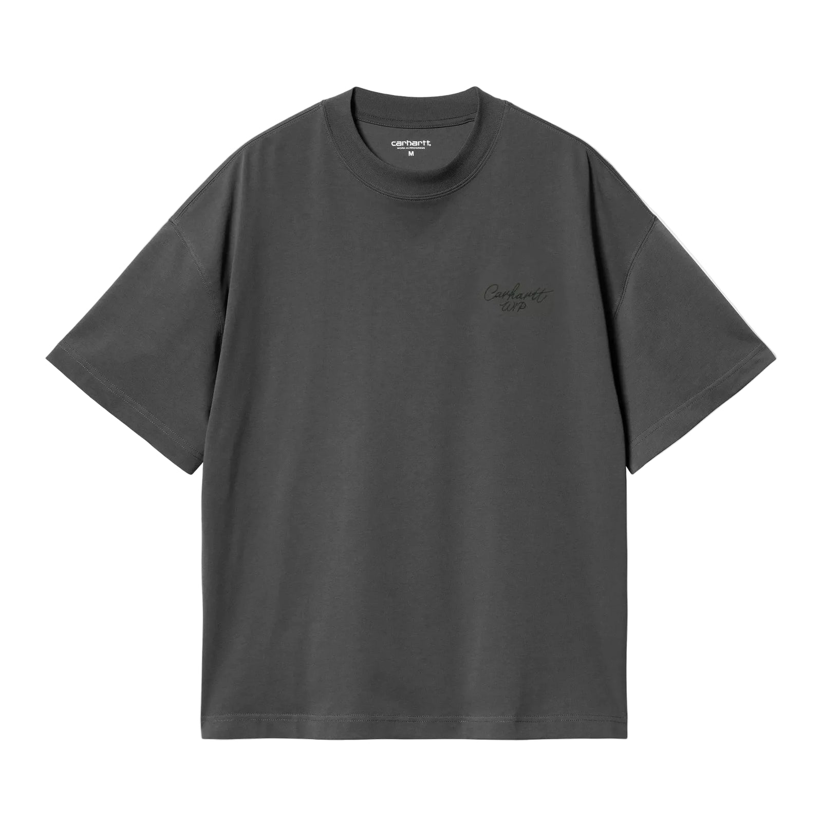S/S Signature Script T-Shirt / carhartt wip / Graphite