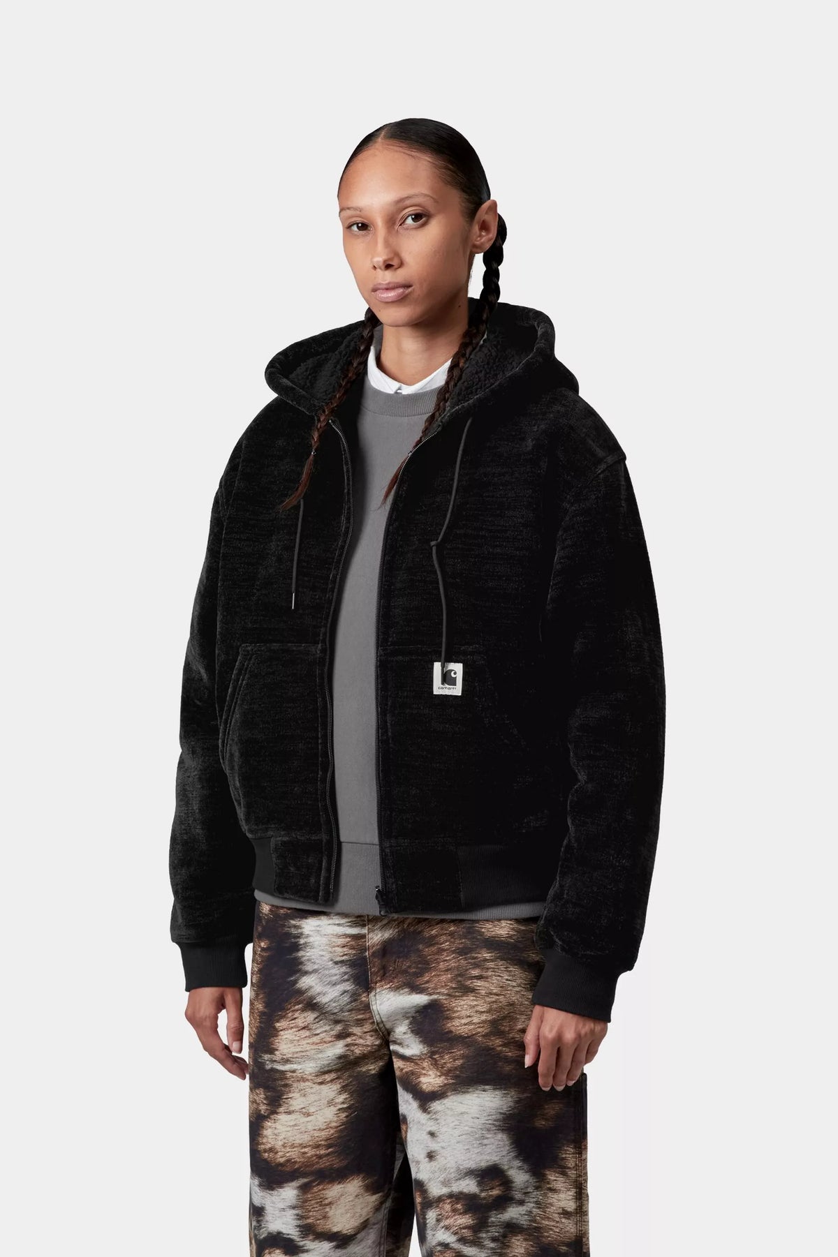 W&#39; OG Active Sweat Jacket / carhartt wip / black