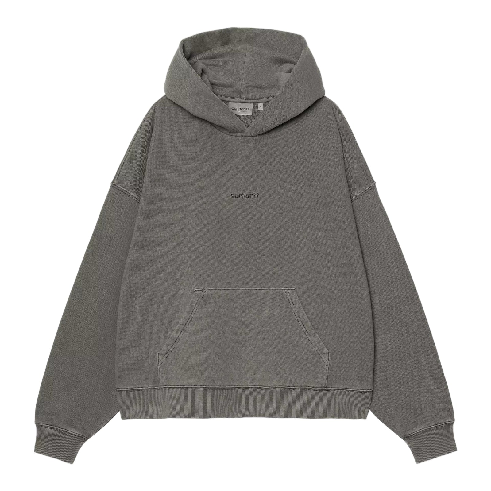W' Hooded Benton Sweatshirt  / carhartt wip / graphite