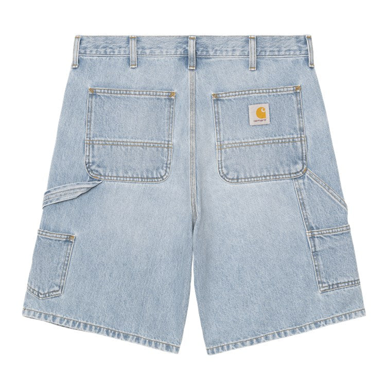 Double Knee Short / carhartt wip / blue, worn bleached