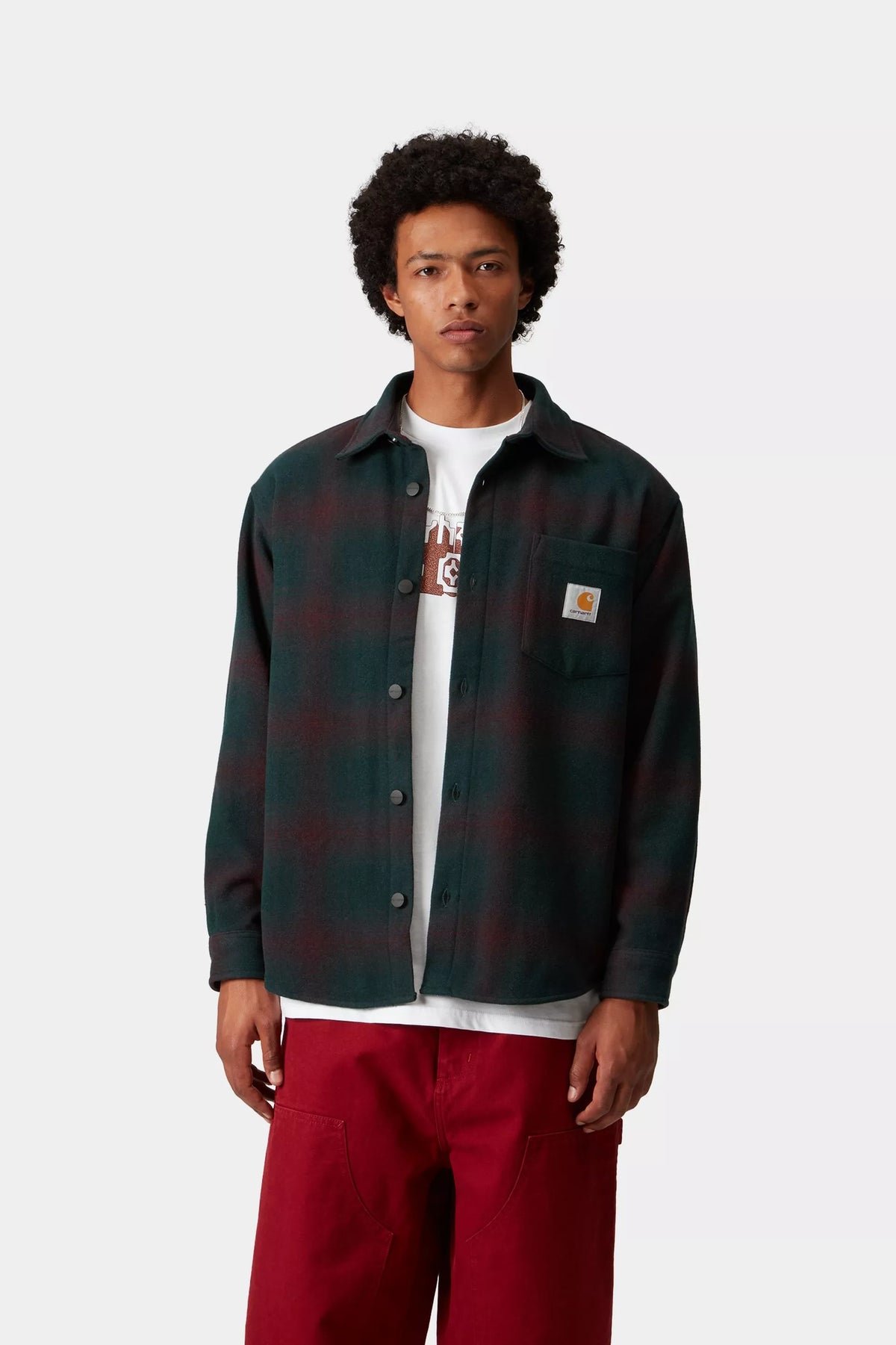 Brennan Shirt Jac / carhartt wip / deep lagoon
