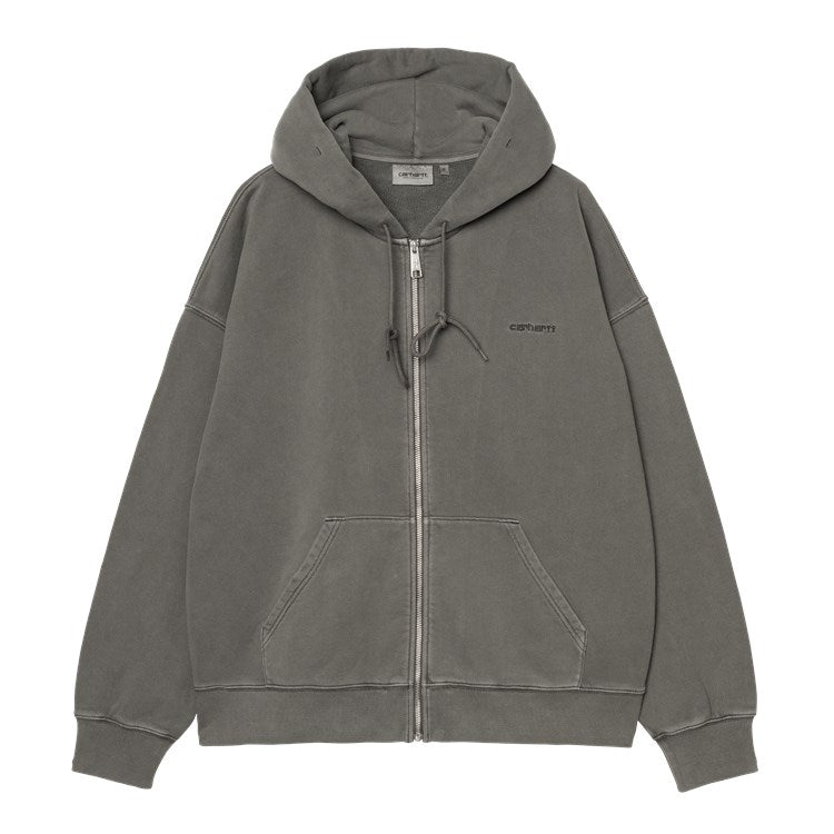 Hooded Benton Sweat Jacket / carhartt wip / graphite