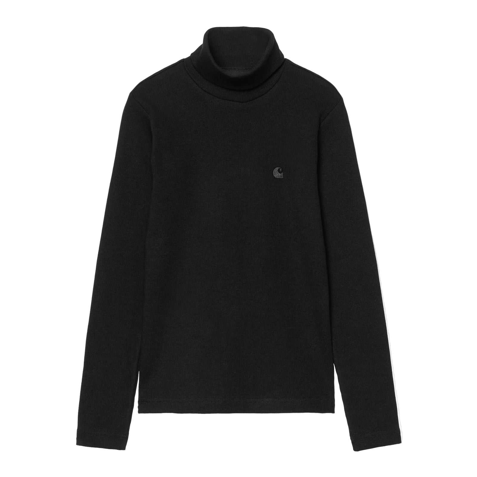 W' L/S Philipa Mockneck T-Shirt / carhartt wip / black