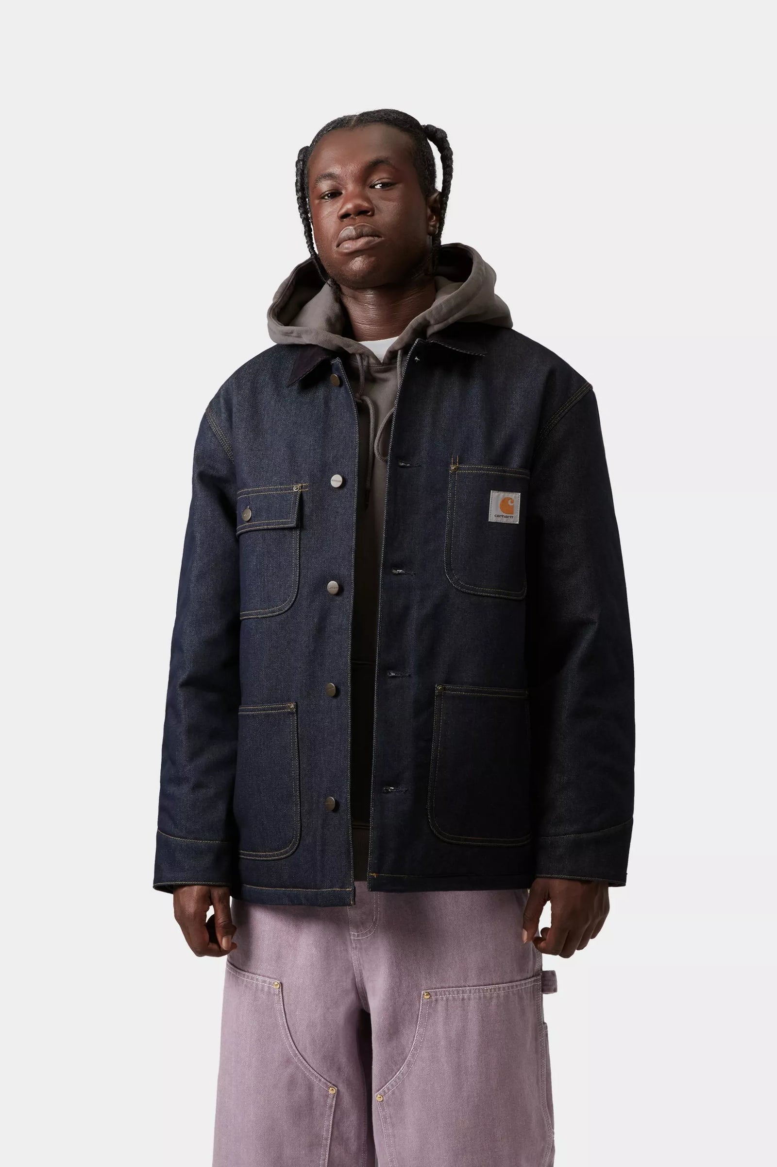 OG Chore Coat / CARHARTT WIP / Blue / Dark Navy, Rigid