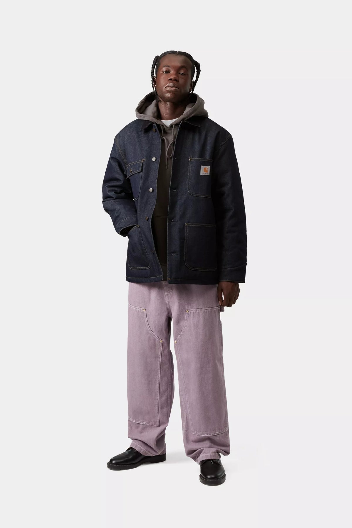 OG Chore Coat / CARHARTT WIP / Blue / Dark Navy, Rigid
