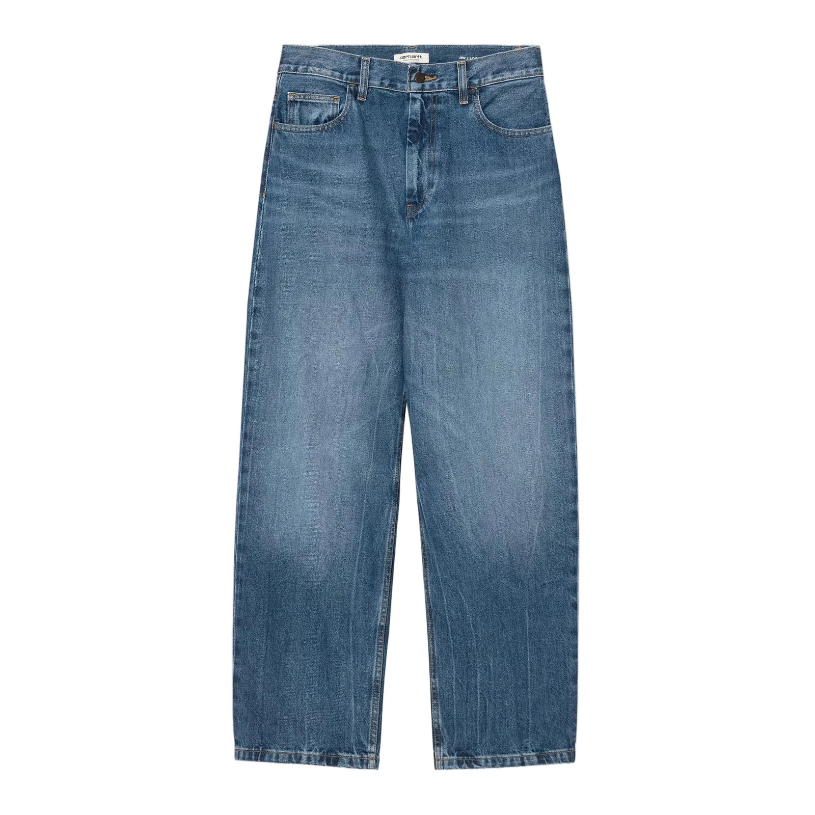 Women's Brandon Pant / carhartt wip / Blue, Marble used wash