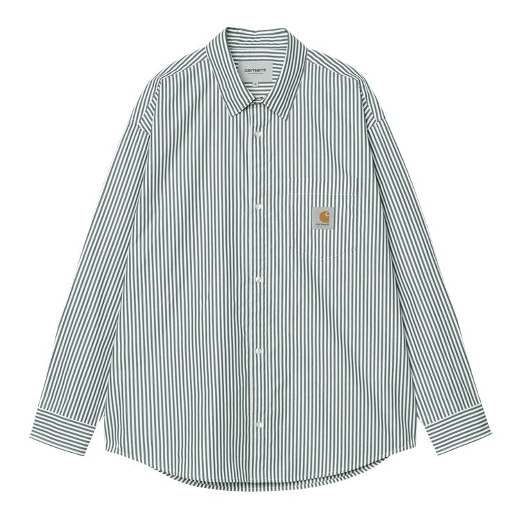L/S Daldry Shirt / CARHARTT WIP / OFFICE BLUE - WAX