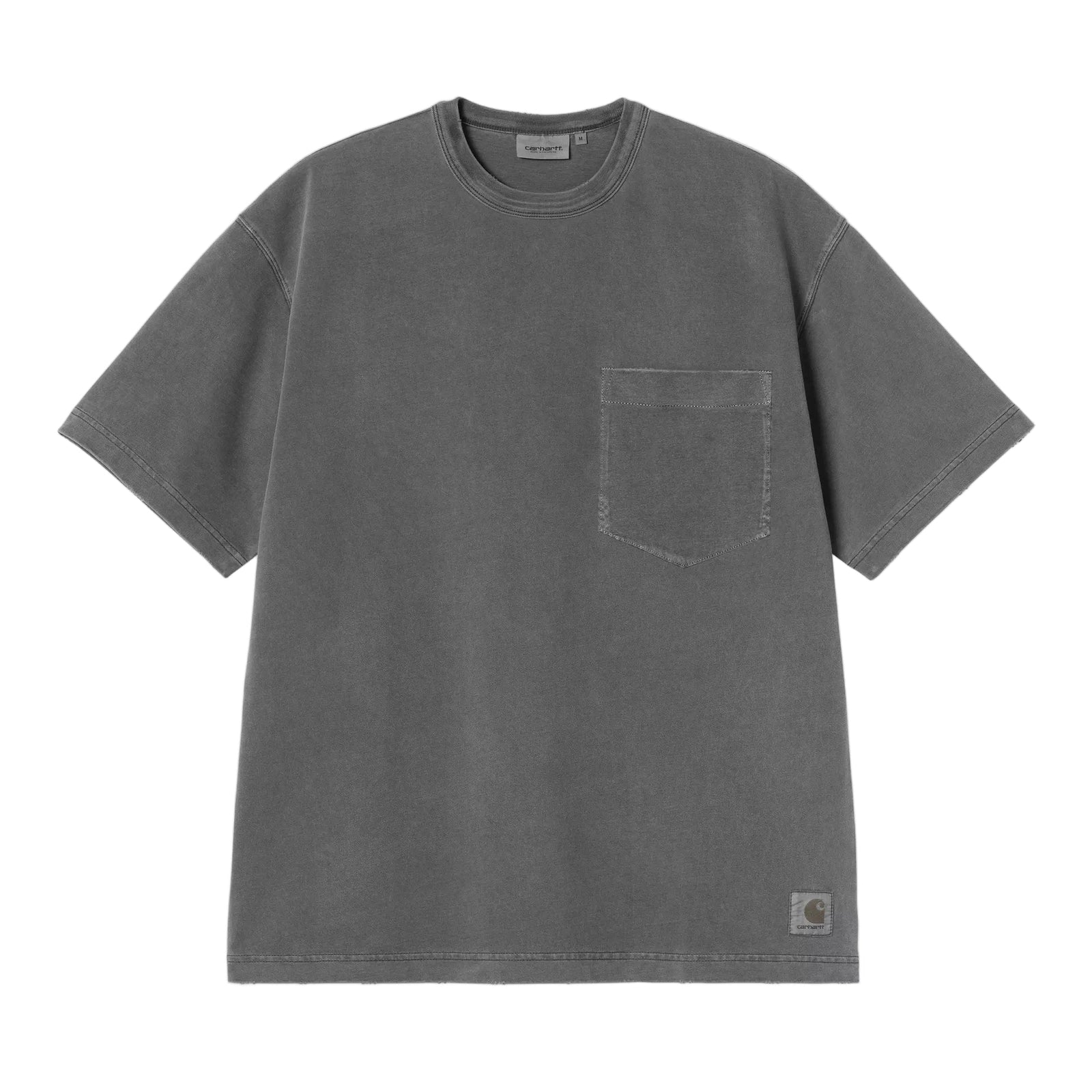 S/S Torion Pocket T-Shirt / carhartt wip / black grind washed