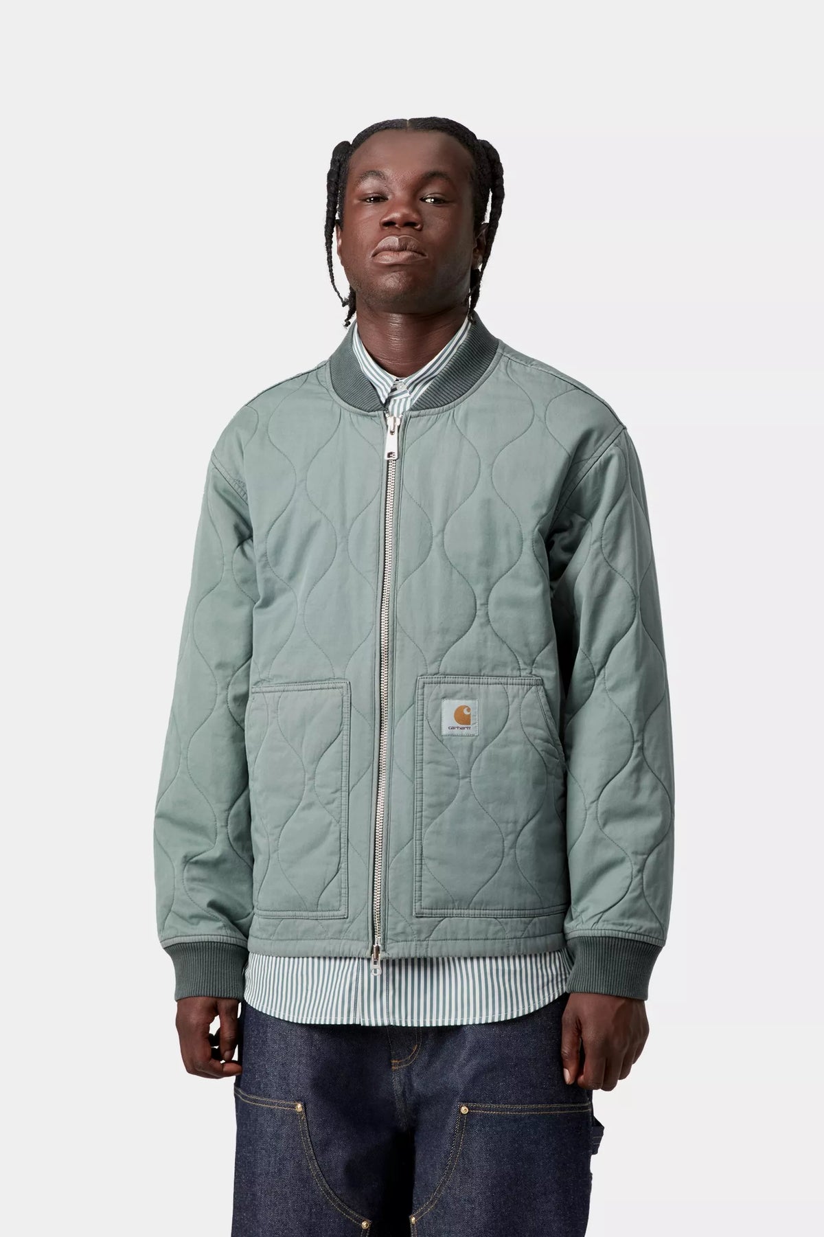 Kylan Liner  / carhartt wip /  velvet green