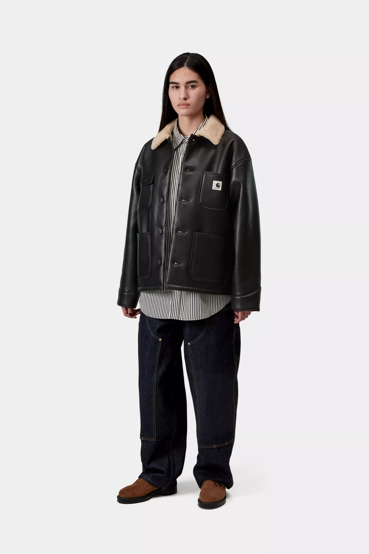 W&#39; Shepton OG Michigan Coat / carhartt wip / black