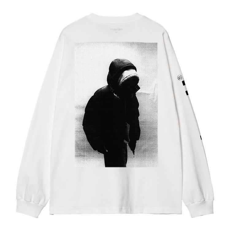 L/S Archive Script T-Shirt / carhartt wip / white