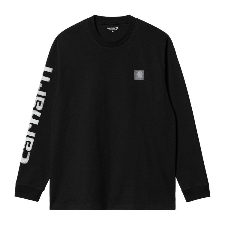 L/S Archive Script T-Shirt / carhartt wip / black