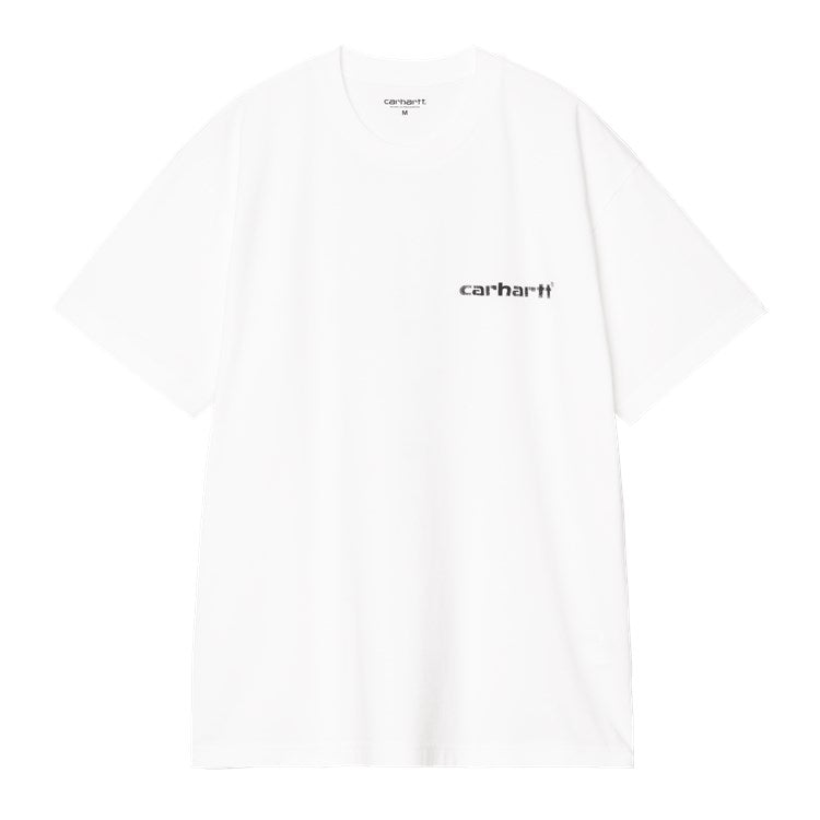 S/S Caps T-Shirt / CARHARTT WIP / WHITE