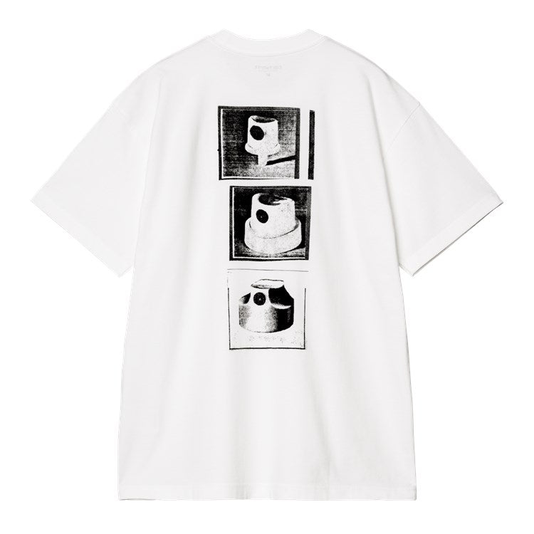 S/S Caps T-Shirt / CARHARTT WIP / WHITE